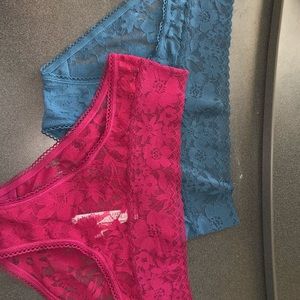 VS lace panties
